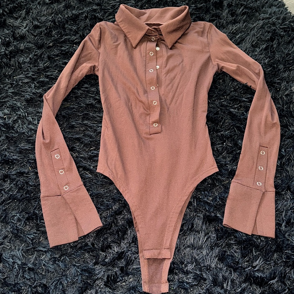 Collared Bodysuit